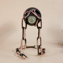 Suporte Mágico para Vinho – Decoração Elegante e Moderna em Ferro