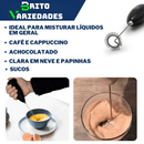 Mini Mixer Elétrico Portátil – Mistura Café, Leite, Ovos e Muito Mais