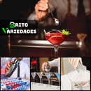 Kit Bartender Profissional 10 Peças com Coqueteleira 750ml e Base de Bambu
