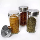 Porta Temperos Giratório Inox com 12 Potes de Vidro – Alta Durabilidade e Eficiência