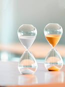 Ampulheta LuxTime™ – Relógio Decorativo de Areia 15 Minutos