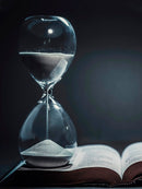 Ampulheta LuxTime™ – Relógio Decorativo de Areia 15 Minutos