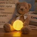 Luminária Lua Cheia 3D LED | Abajur Decorativo de Mesa