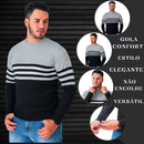 Suéter Masculino Elegante de Inverno | Tecido Macio e Sem Bolinhas